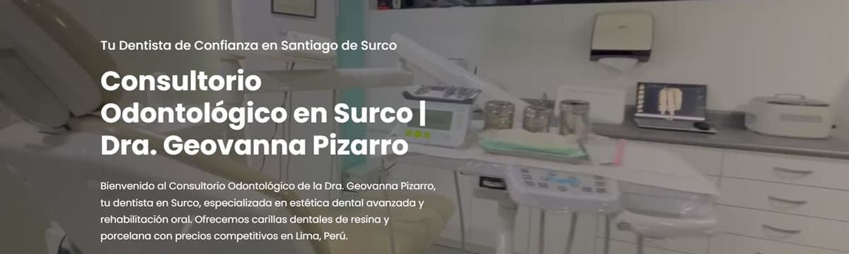 Sitio web de Geovanna